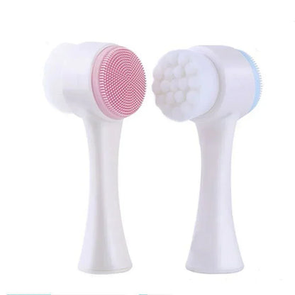Brosse visage en silicone 3D