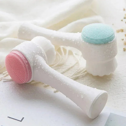 Brosse visage en silicone 3D
